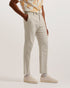 DAMASKT-Suits-Slim Cotton Linen Trouser- Ted Baker Romania